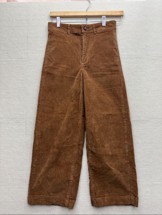 Everlane Pants - EVERLANE | 4 Brown Corduroy Wide-Leg Pants